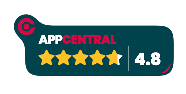 AppCentral 4.8 stars